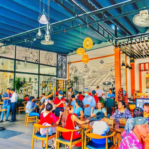 Ảnh quán cà phê 